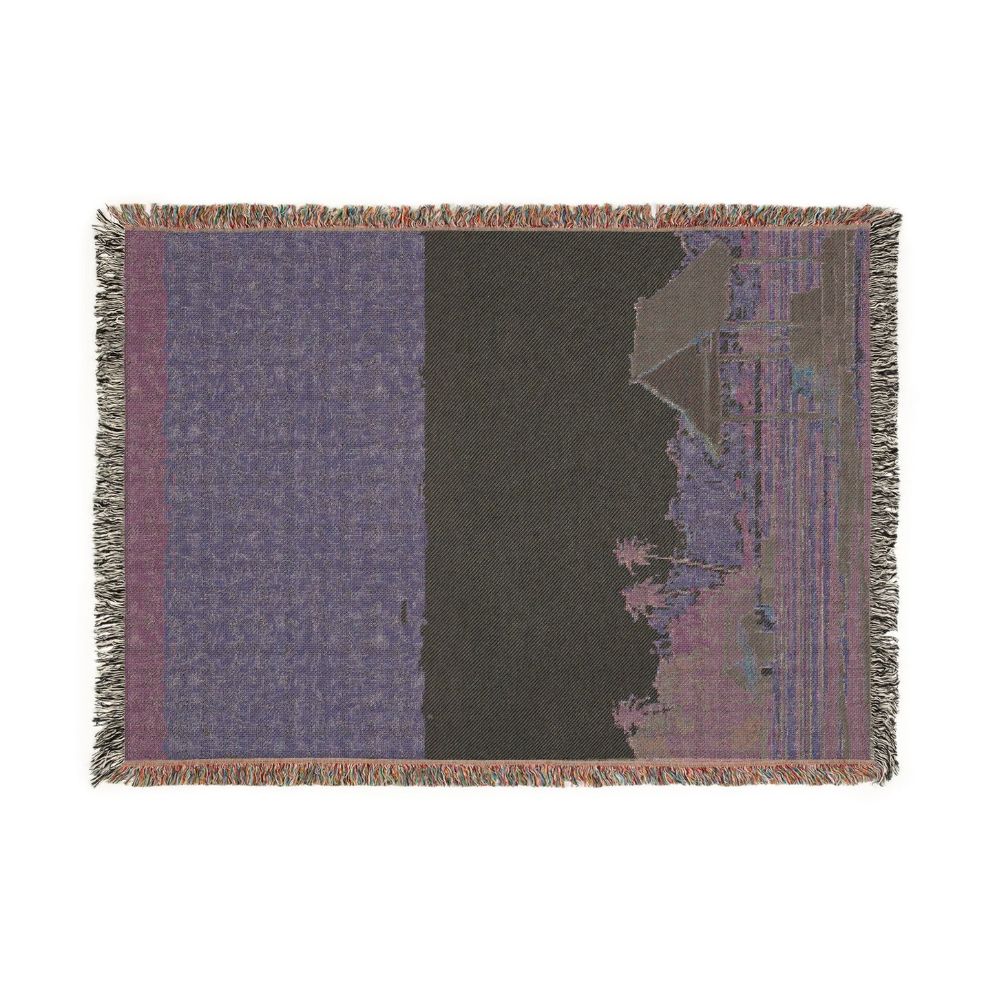 The Coastal Cabin Woven Blanket