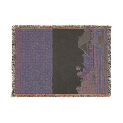 The Coastal Cabin Woven Blanket