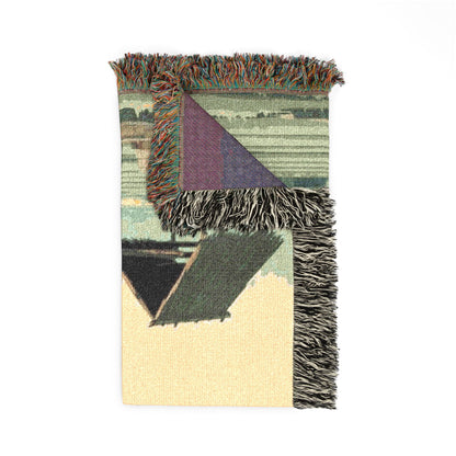 The Coastal Cabin Woven Blanket